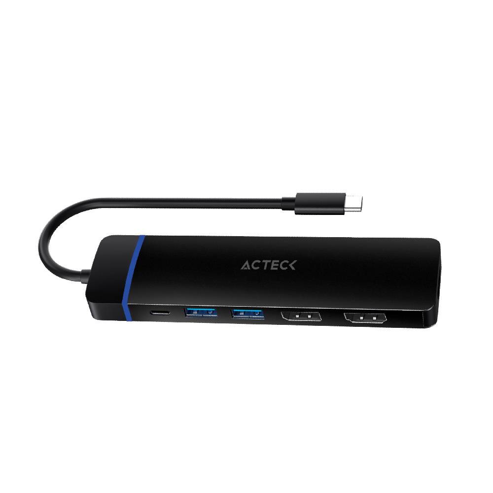 Hub USB 3.0 GATE 8V DH676 Acteck Elite Series HUB 8 en 1 - Hub USB 3.0 GATE 8V DH676 Acteck Elite Series HUB 8 en 1 -